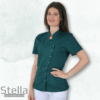 Kozmetička bluza Stella zelena