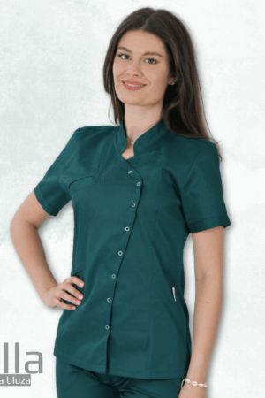 Kozmetička bluza Stella zelena