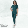 Kozmetička bluza Stella zelena