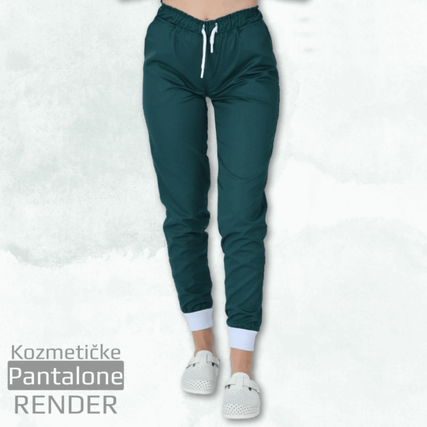 Kozmetičke pantalone Render zelene